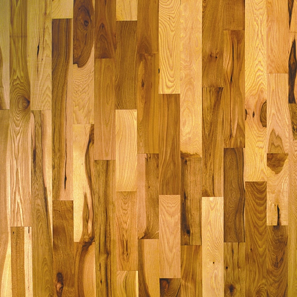 common hickory unfinished flooring