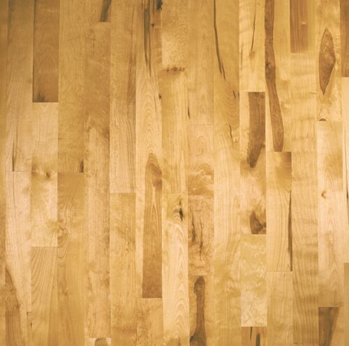 common yellow birch unfinished flooring