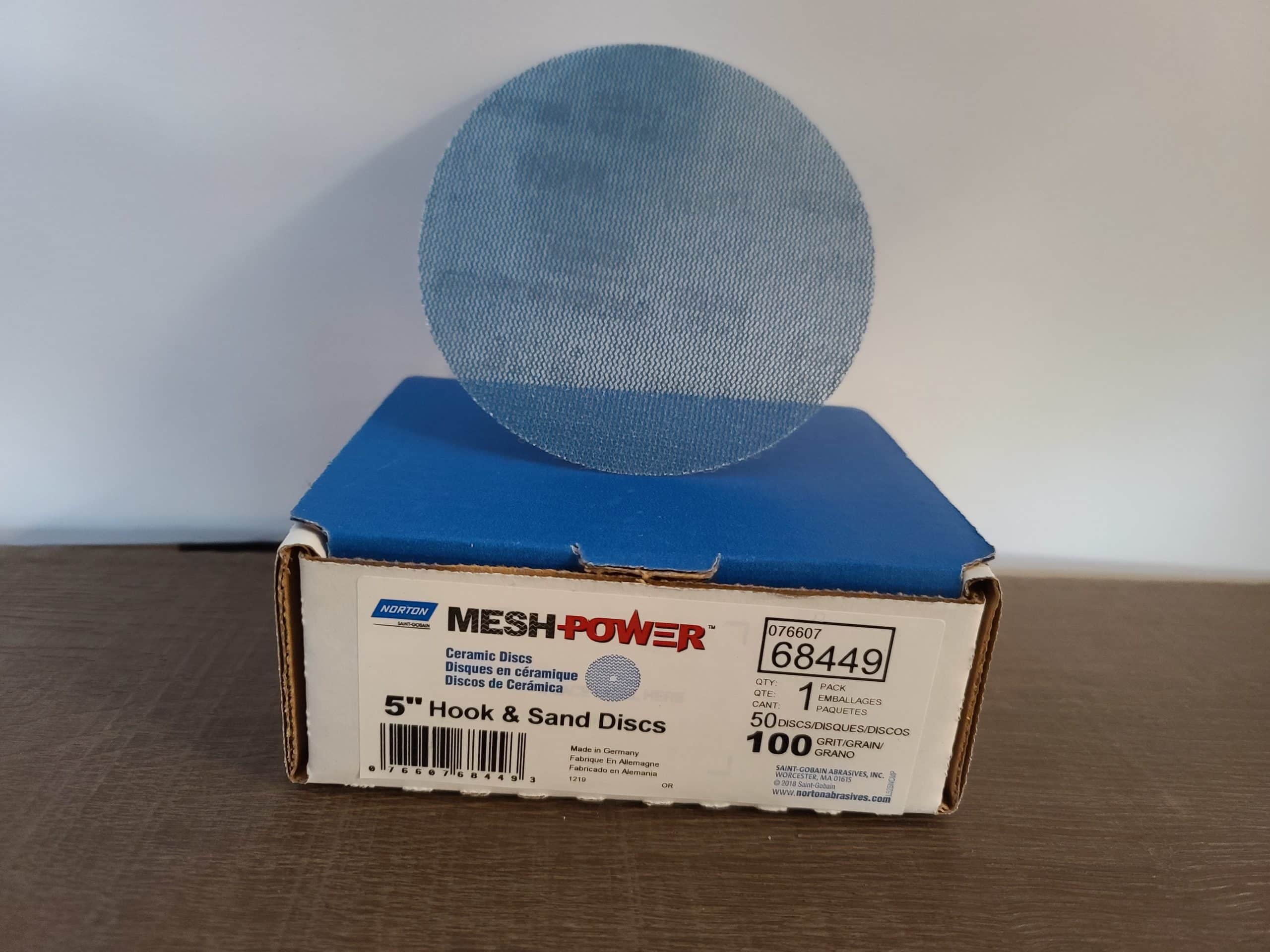 norton 5" mesh power disc