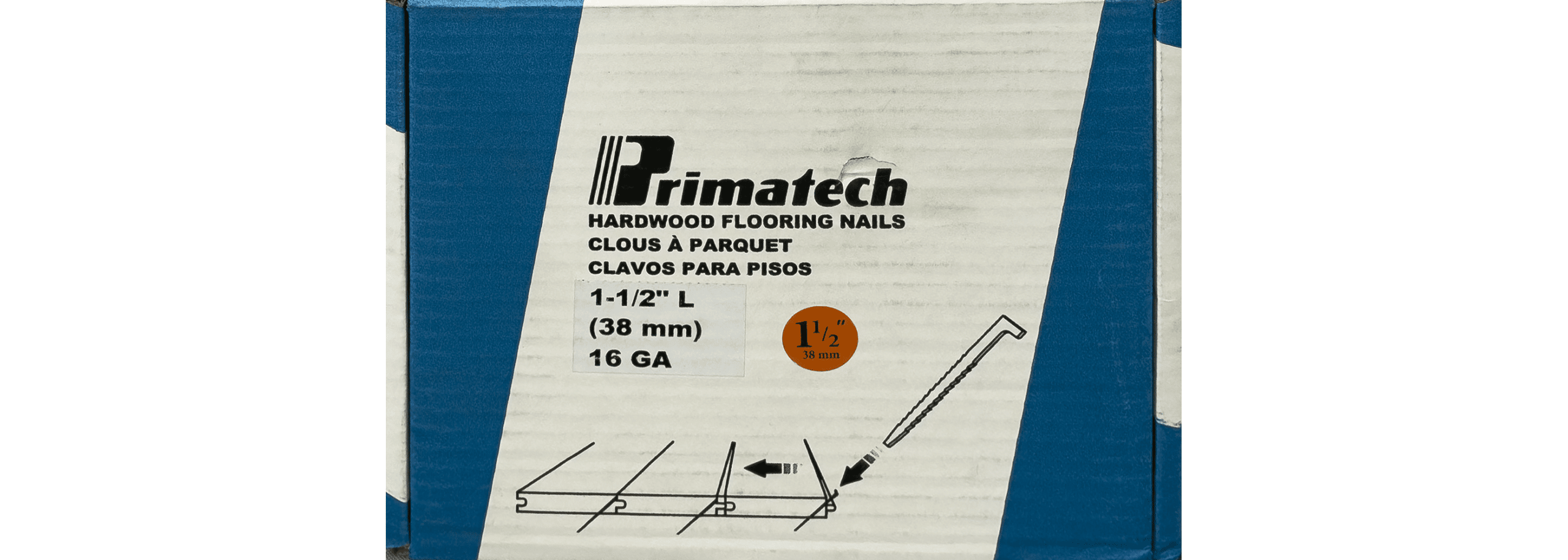 primatech 1-1/2 16g cleats