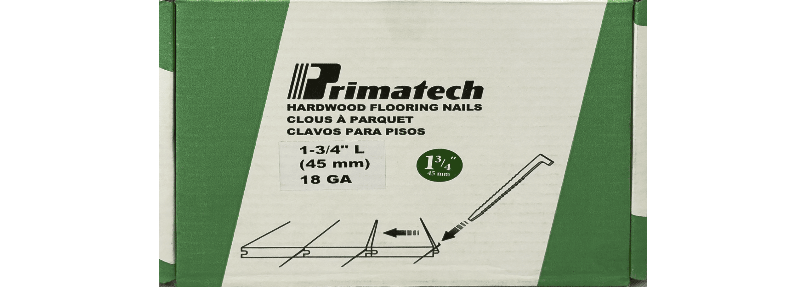 primatech 1-3/4 18g cleats
