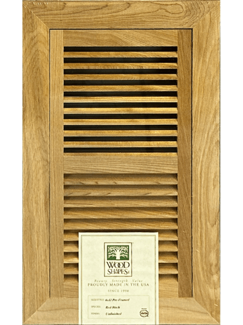 red birch 6x12 flush mount flooring vent