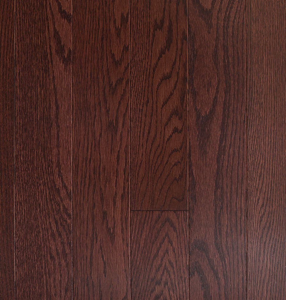 red oak cherry prefinished solid & engineered
