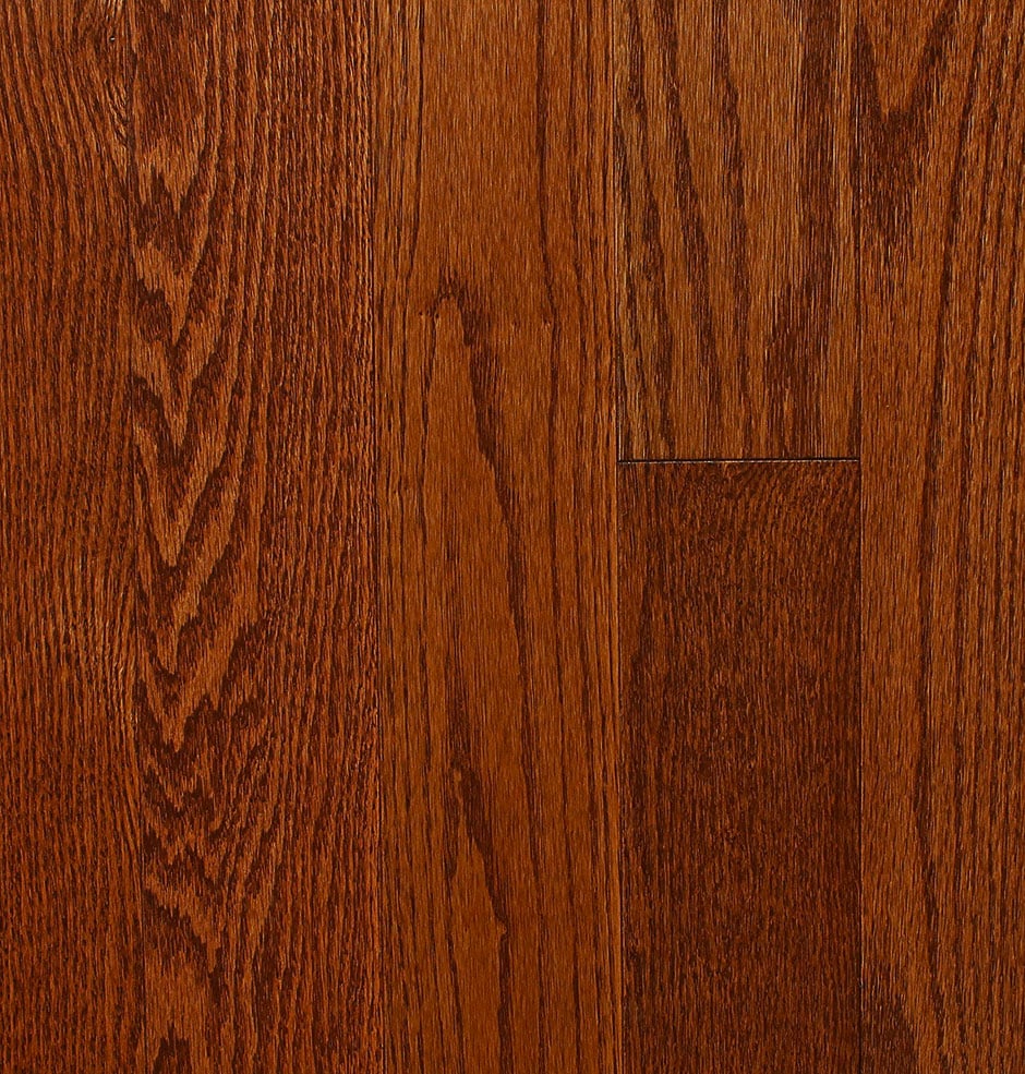 red oak copper prefinished solid & engineered