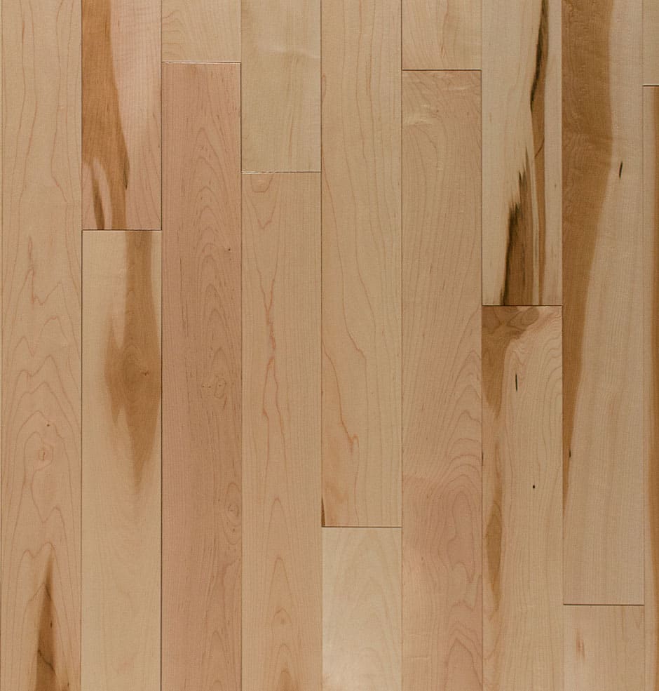 maple prefinished solid & engineered