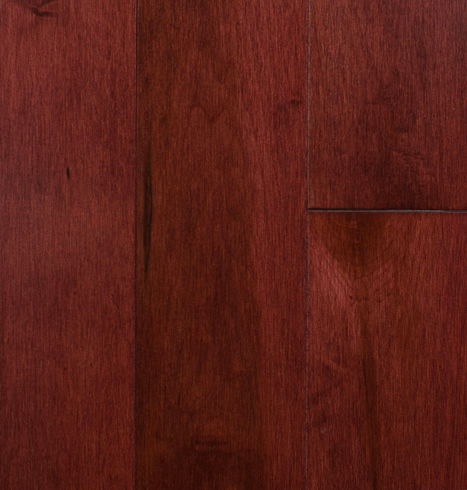 maple cherry prefinished solid & engineered