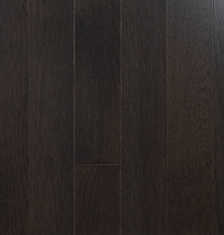 hickory black prefinished solid & engineered
