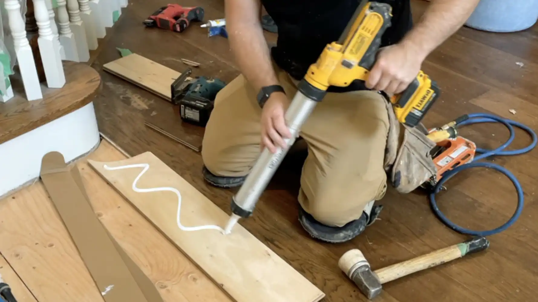 The Importance of Glue Assist When Nailing Engineered Hardwood Flooring