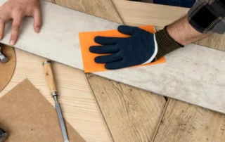 can luxury vinyl plank be installed over tile 1x