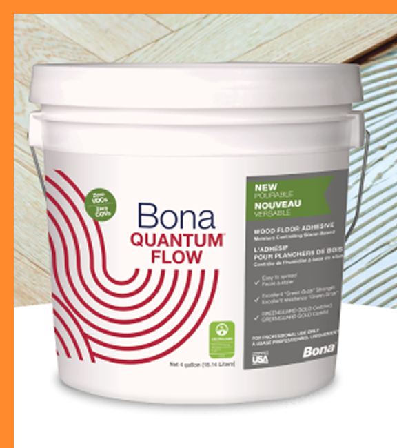 Bona Floor Glue and Adhesives Deliver Precision That Holds