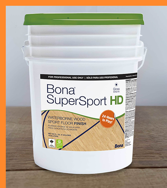 Bona Gym Finish Water Based Built for High Performance Floors