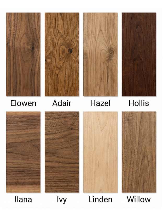Natural Grain and Rich Depth in Every Broadleaf Plank